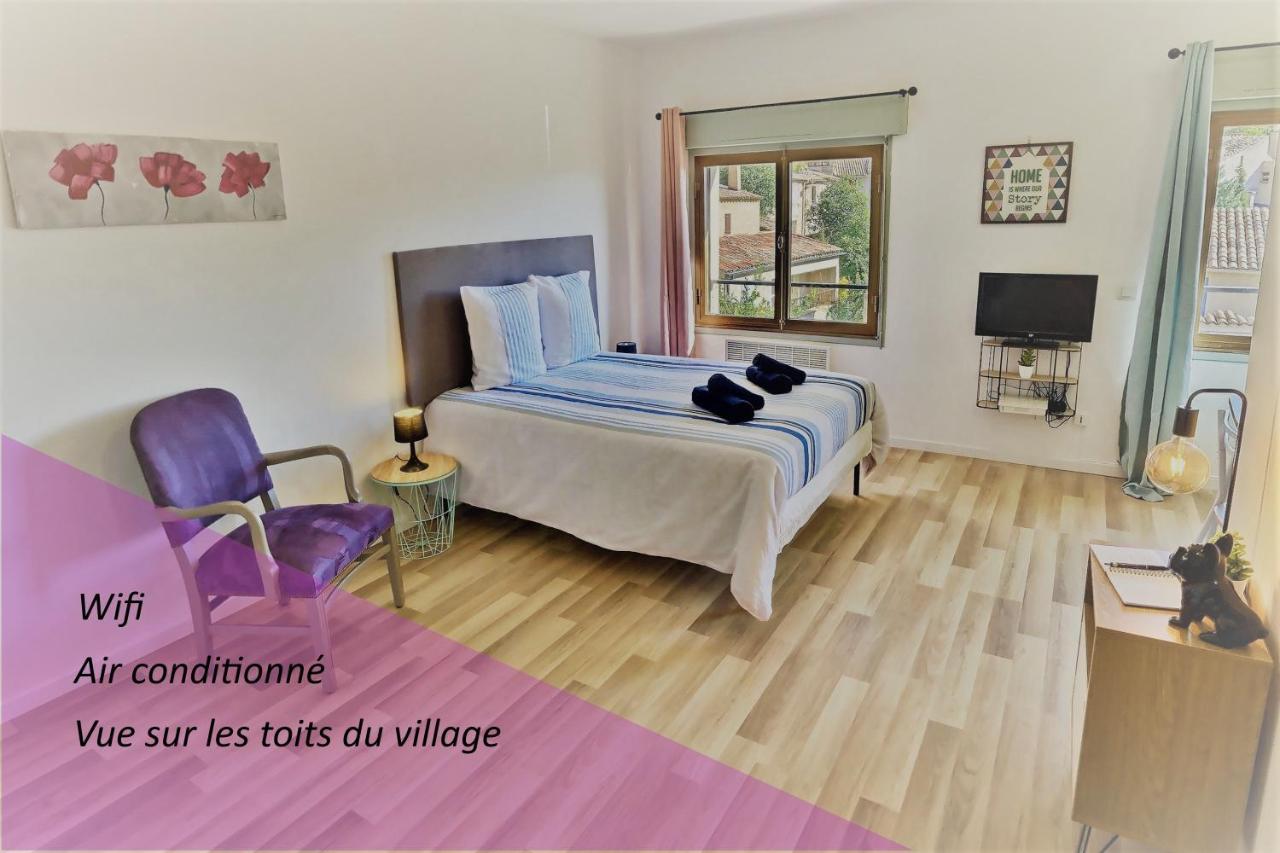 Studio Vue Sur Les Toits, Lumineux Moustiers #2 Exteriör bild